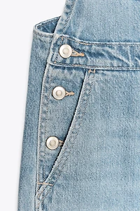 TRF DENIM OVERALLS