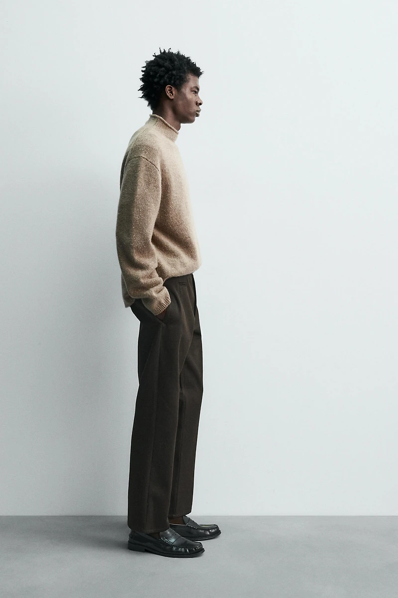 WOOL - SILK BOTTONATO SWEATER