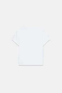 T-SHIRT COTON MANCHES COURTES