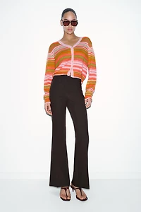 STRIPED CARDIGAN