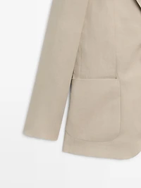 Veste de costume lin
