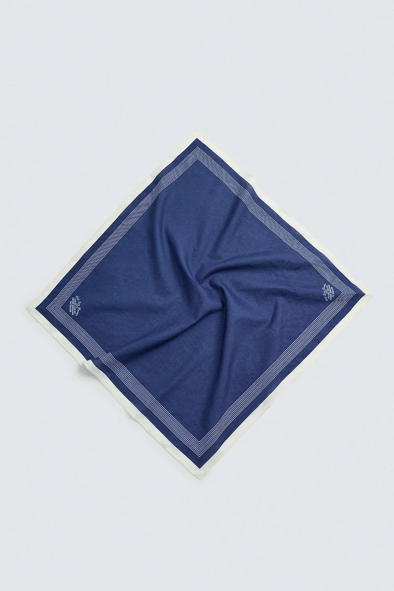 TEXT PRINT BANDANA