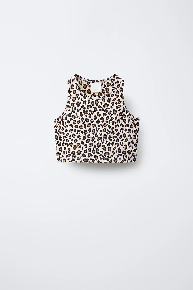 ANIMAL PRINT TOP