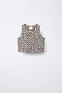 ANIMAL PRINT TOP