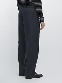 Lightweight linen trousers