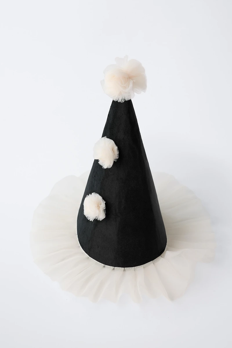 HARLEQUIN CLOWN COSTUME HAT