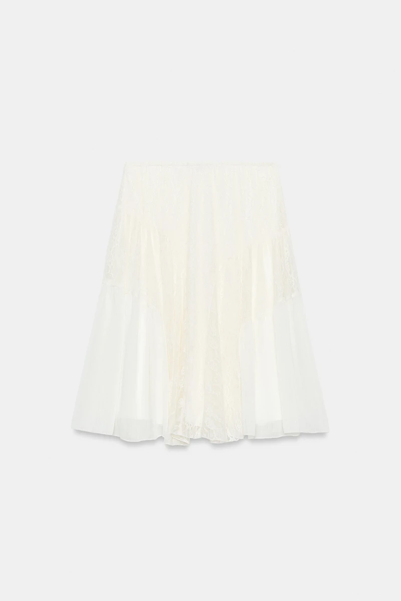 COMBINATION LACE SKIRT