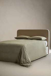 HOUSSE DE COUETTE FIL TEINT CARREAUX NOËL