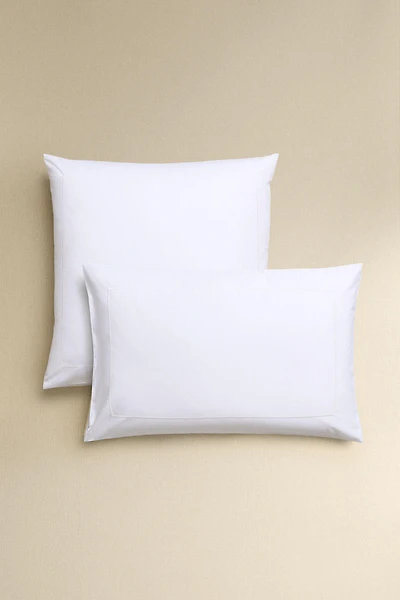 TAIE D'OREILLER PERCALE DE COTON FESTON (800 FILS)