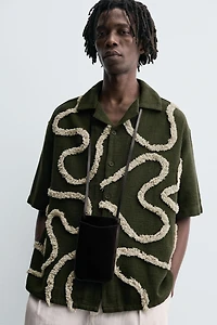 CHEMISE BRODERIES EN RELIEF