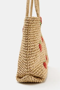 Embroidered Shopper
