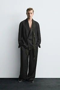 PAISLEY JACQUARD FLUID SUIT BLAZER LIMITED EDITION