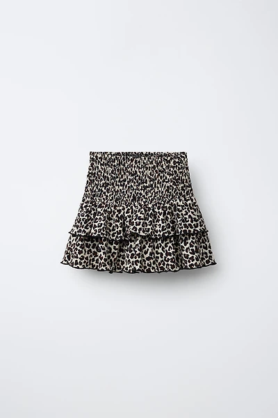 ANIMAL PRINT SKORT