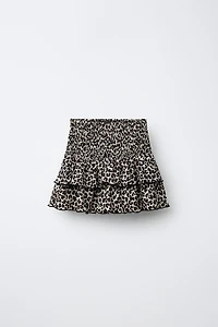ANIMAL PRINT SKORT