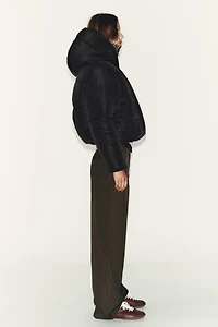 WATER REPELLENT WINDPROOF SHORT HOODIE ANORAK