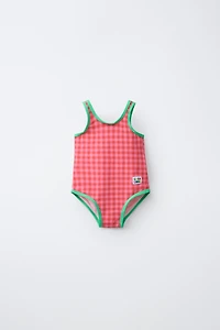 2-6 YEARS / CASA LAWA X ZARA KIDS PLAID SWIMSUIT