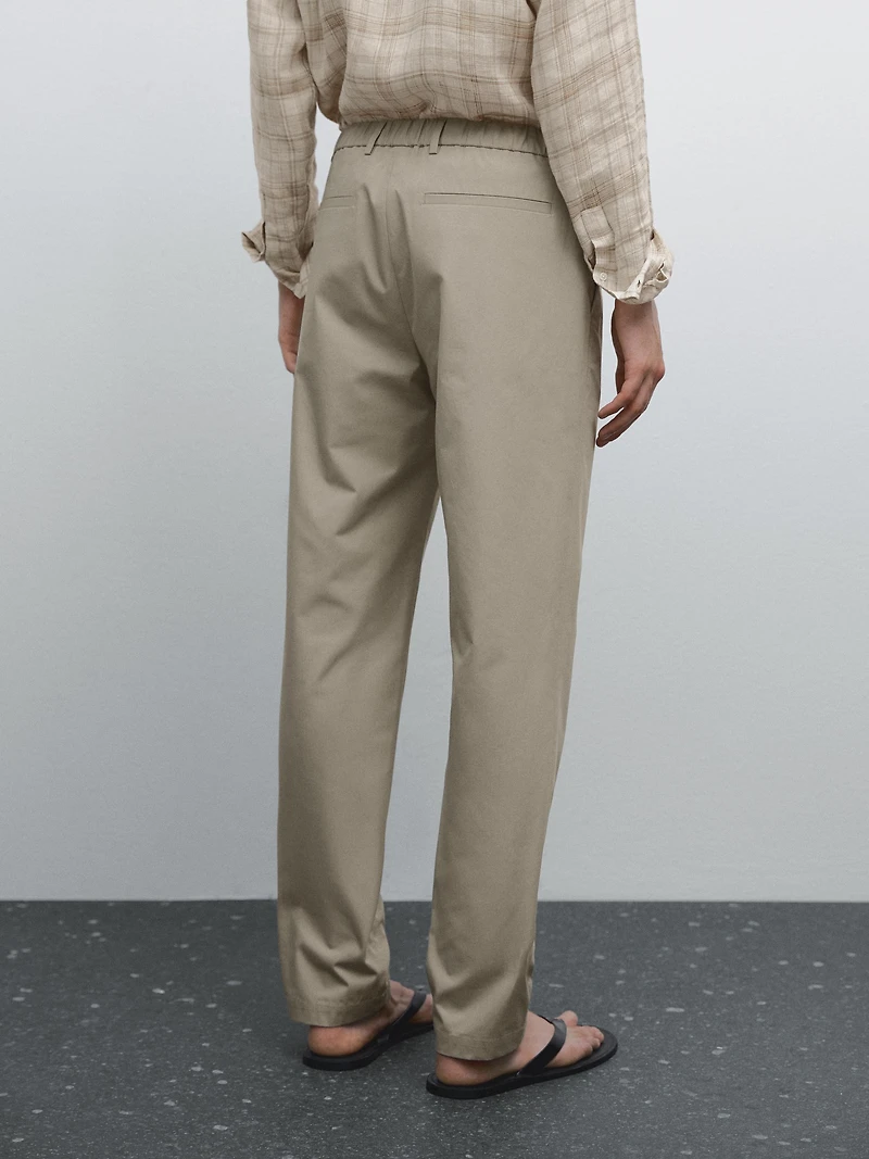 Pantalon semi-jogging