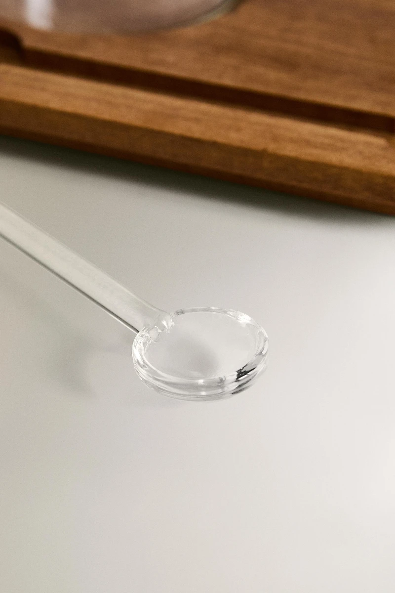 TASSE BOROSILICATE AVEC PLATEAU