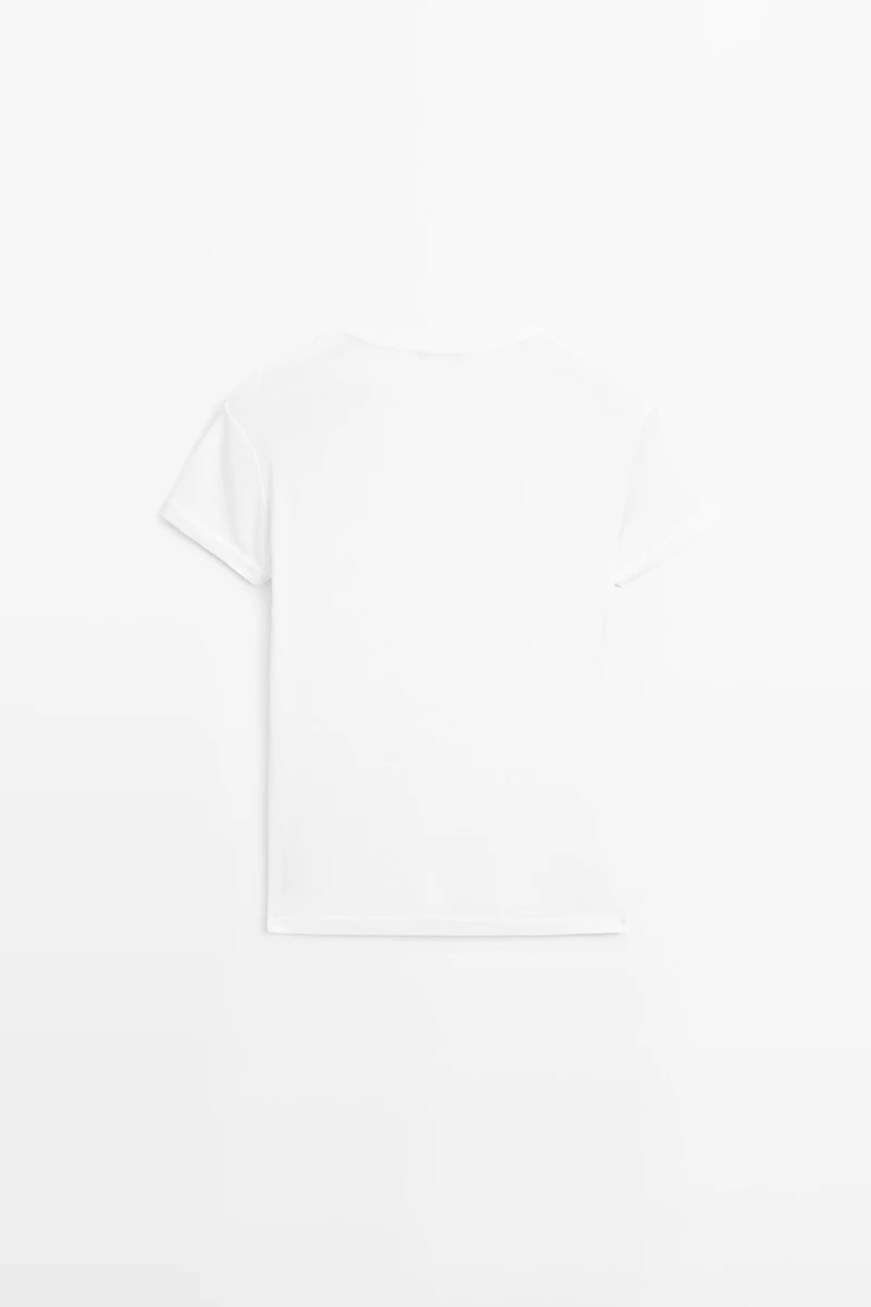 100% cotton short-sleeve T-shirt