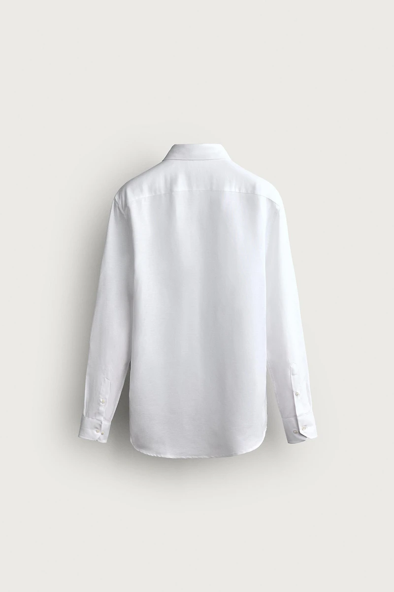 CHEMISE REGULAR FIT LIN - LYOCELL