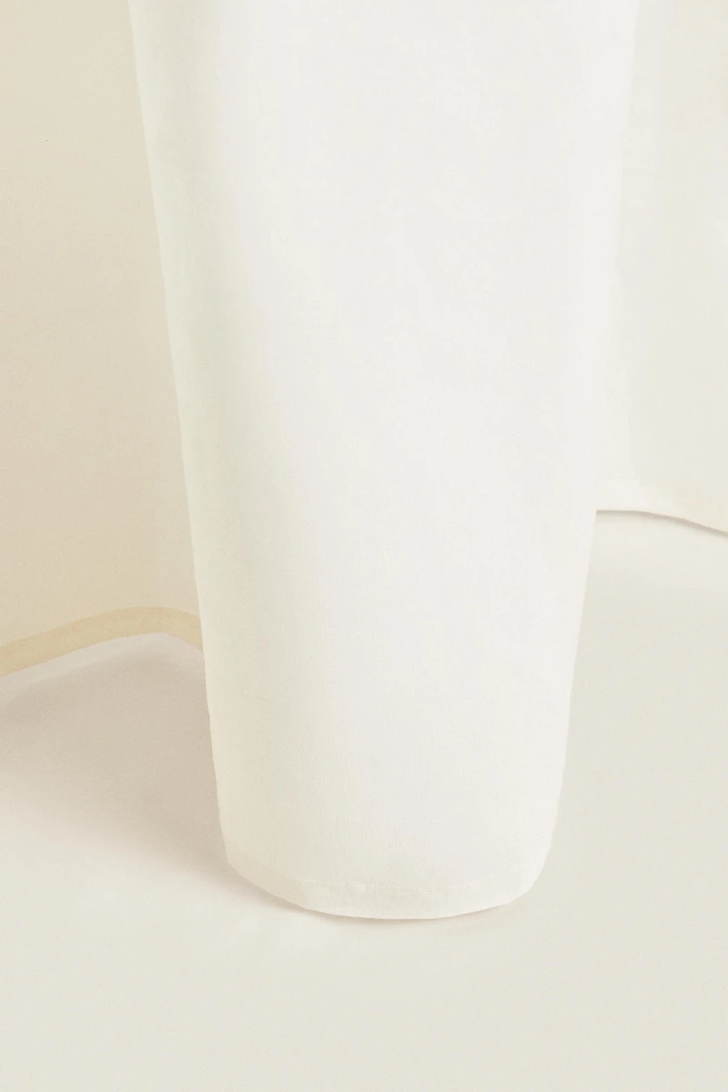 RIDEAU DE BAIN LIN TRANSLUCIDE