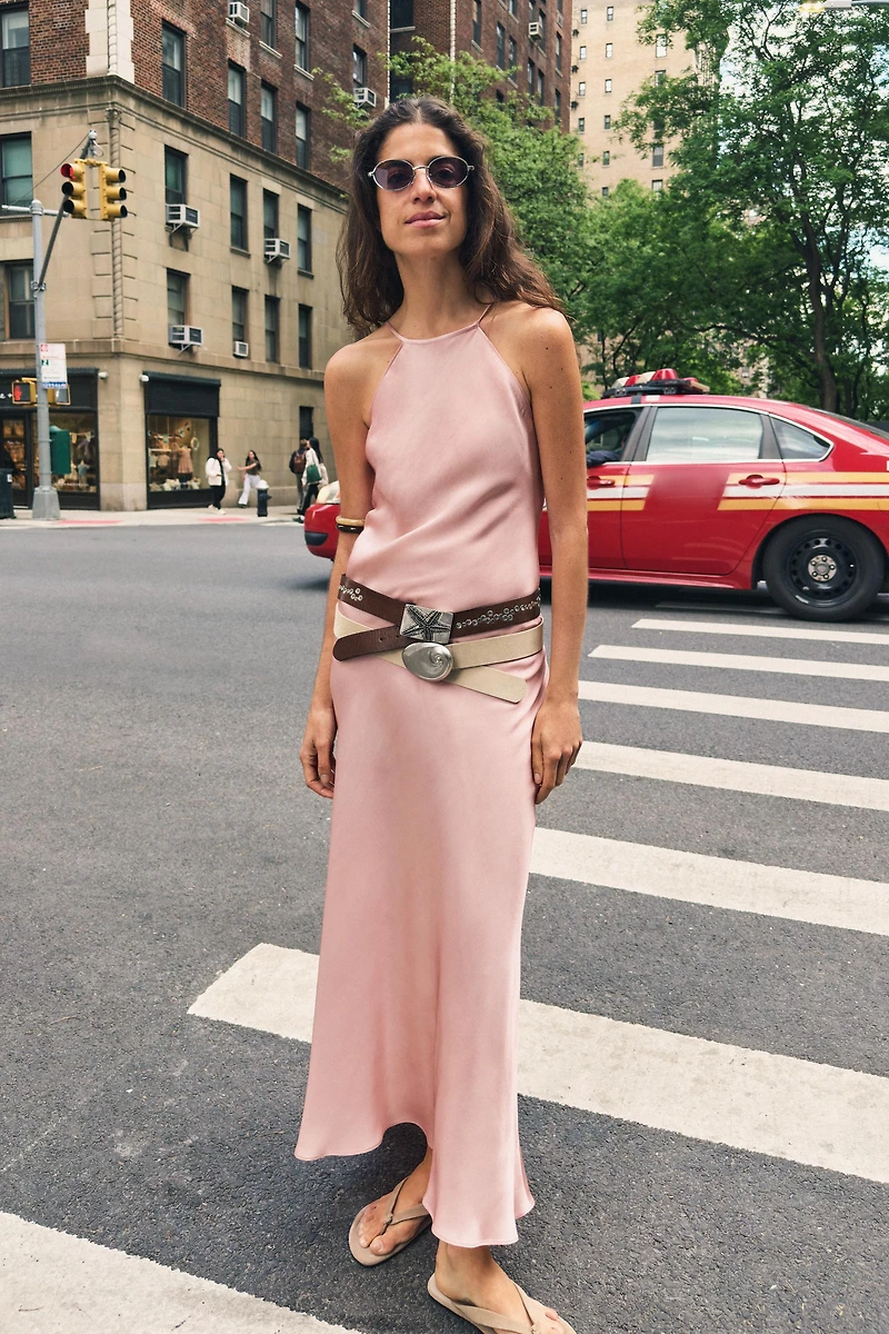 100% LEATHER STARFISH BELT