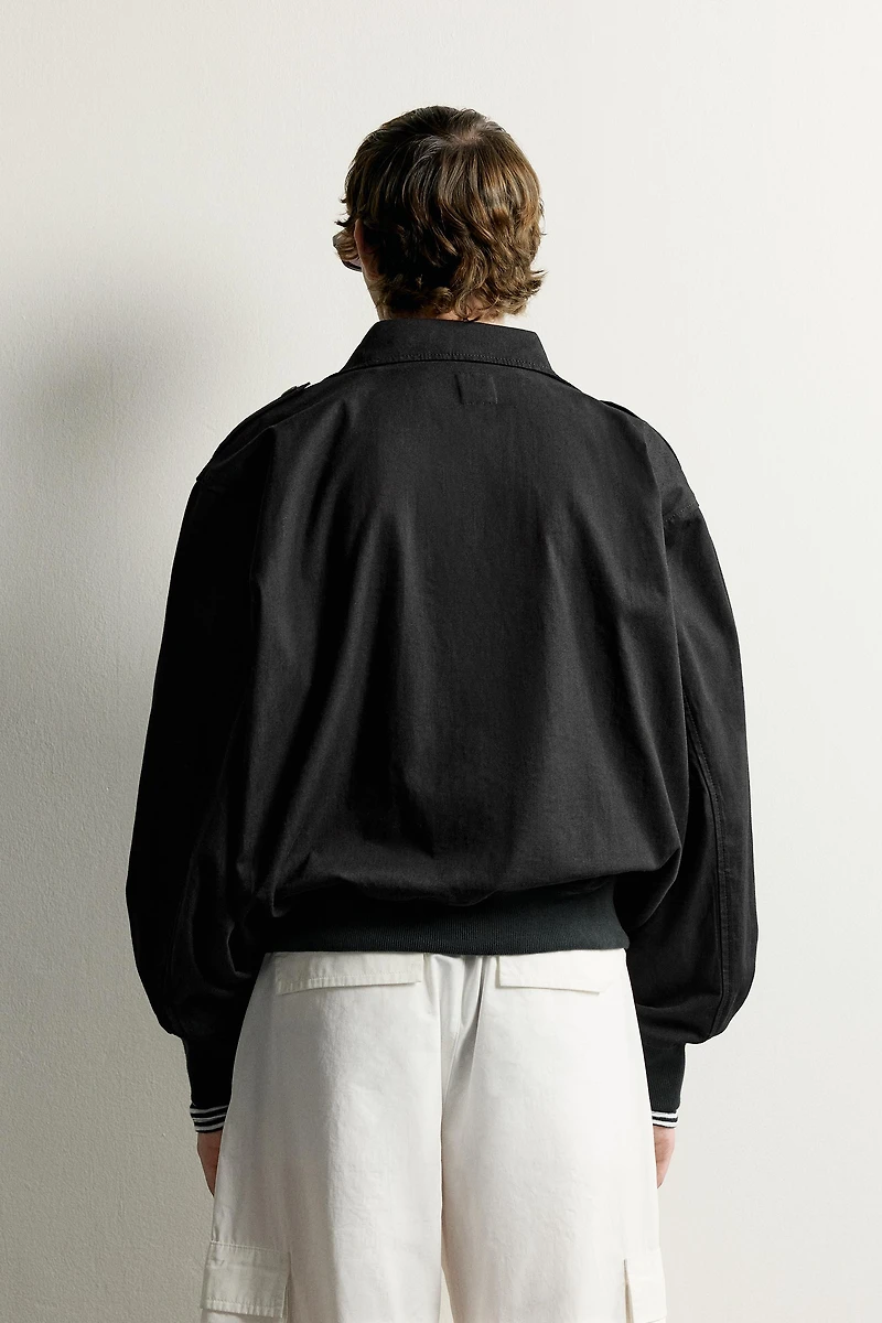 RELAXED-FIT JACKET WITH TABS