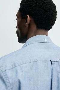 CHEMISE REGULAR FIT CHAMBRAY