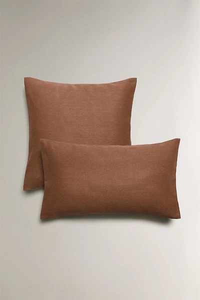 HOUSSE DE COUSSIN UNIE