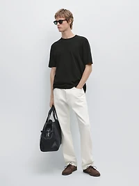 100% cotton short sleeve knit sweater