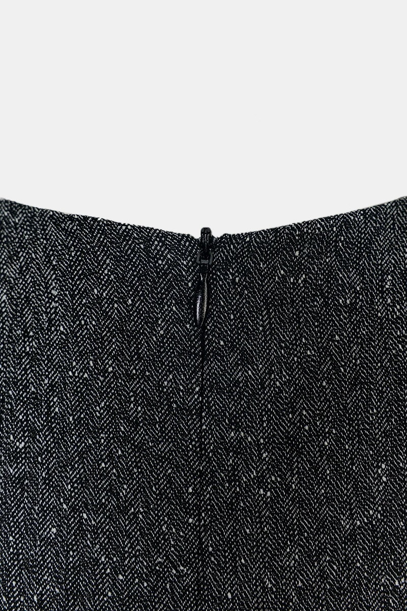 MARLED MIDI BELTED DRESS