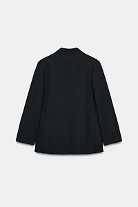OVERSIZED PINSTRIPE BLAZER