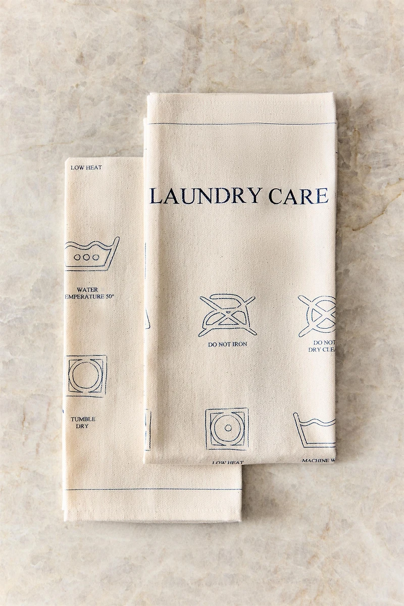 SET OF COTTON KITCHEN TOWELS (SET OF 2)