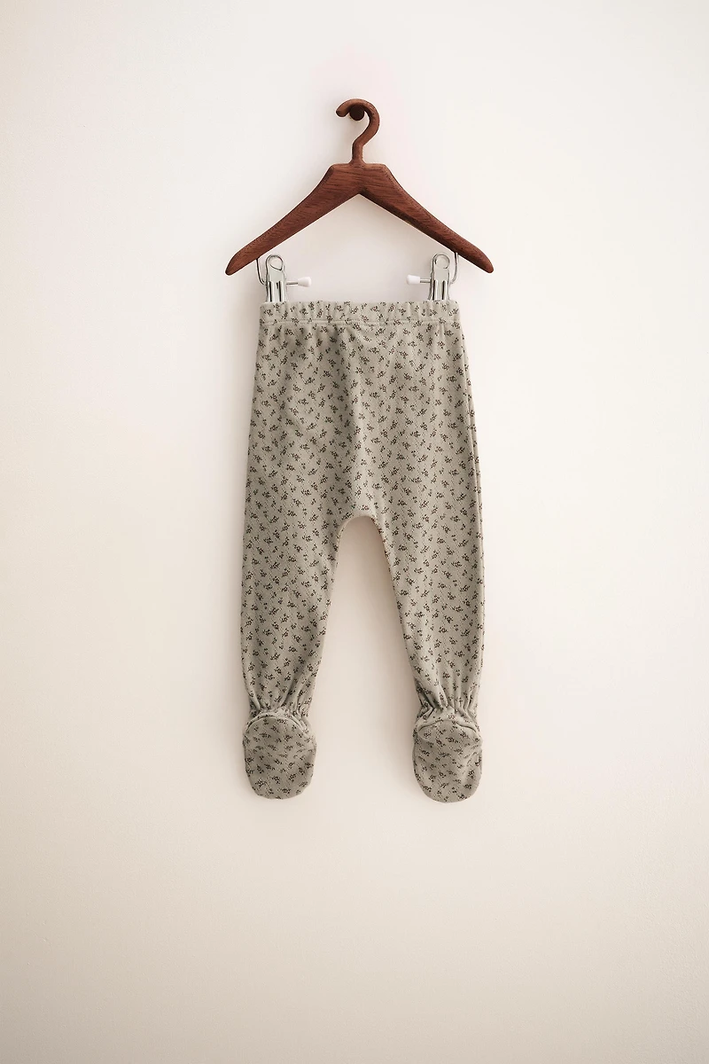 ZARA TIMELESS - LEGGING POINTELLE