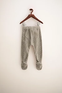 ZARA TIMELESS - LEGGING POINTELLE