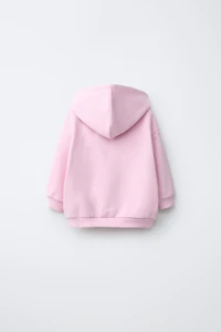 PLAIN ZIP SWEATSHIRT