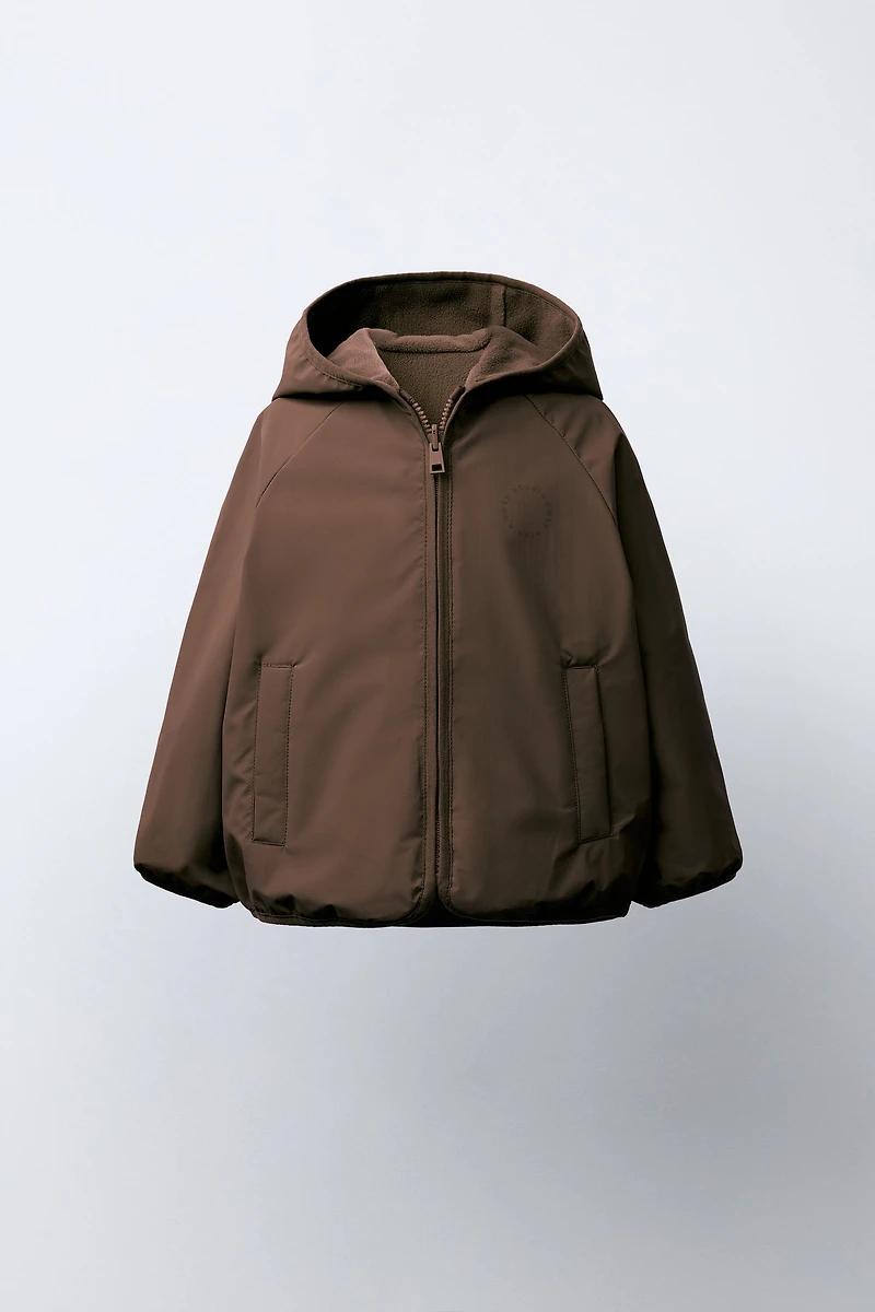 REVERSIBLE FLEECE JACKET