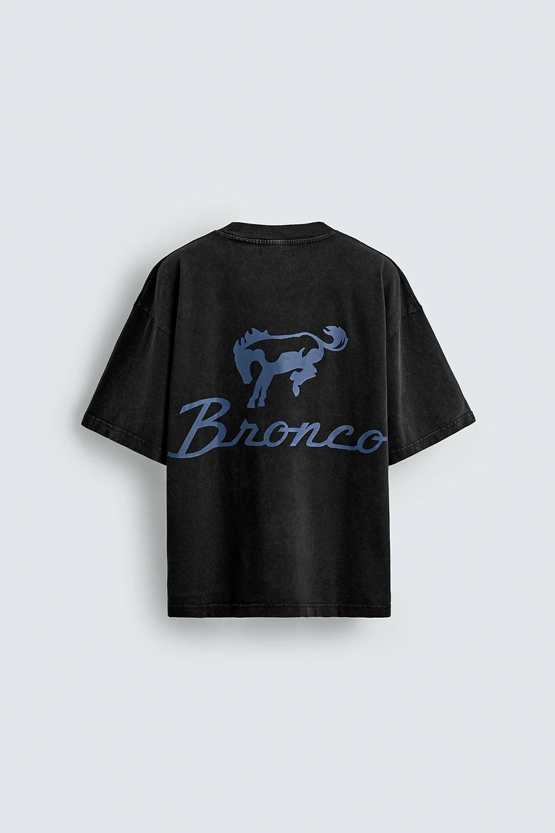 WASHED COMBINED PRINT FORD © T-SHIRT