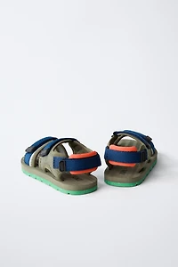 COLOR TECHNICAL SANDALS