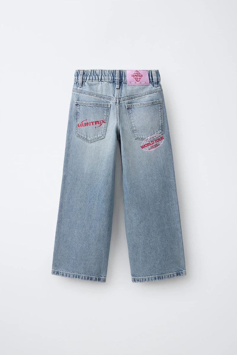JEAN WIDE LEG KPOP DEMON HUNTERS™ NETFLIX ©