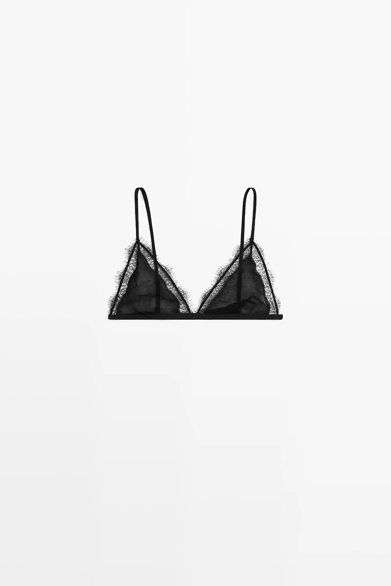 Bralette dentelle