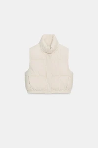 GILET SANS MANCHES MATELASSÉ ENDUIT