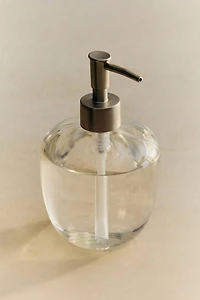 BOROSILICATE BATHROOM SOAP DISPENSER