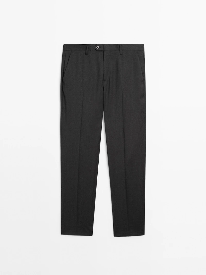 Pantalon de costume coton