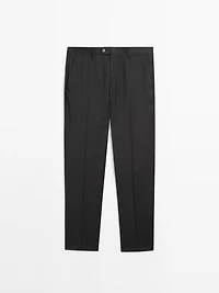 Pantalon de costume coton