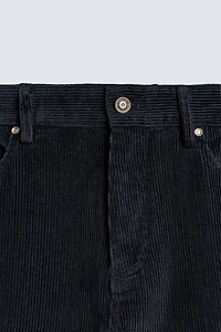 STRAIGHT FIT CORDUROY PANTS