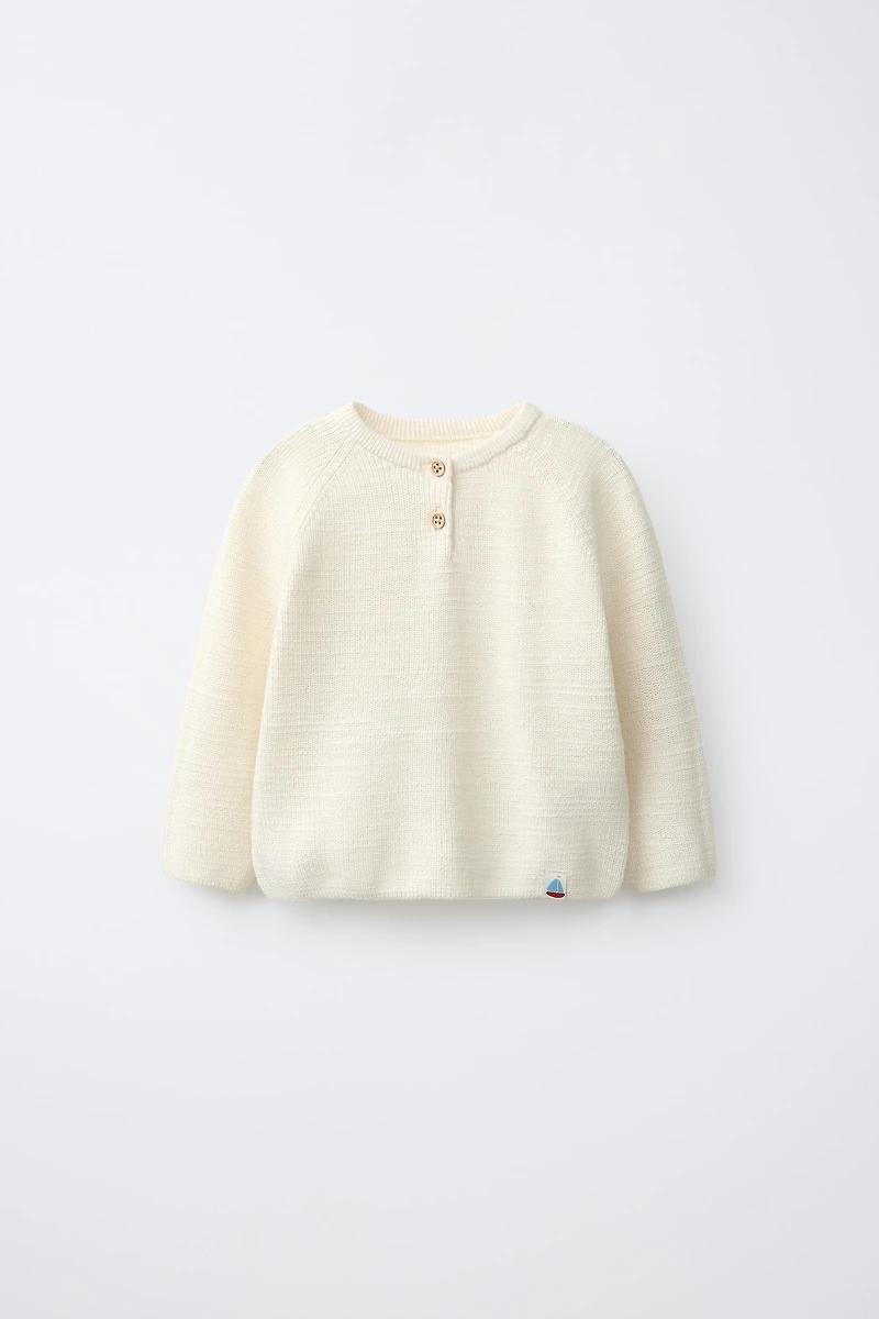 LABEL PURL KNIT JUMPER