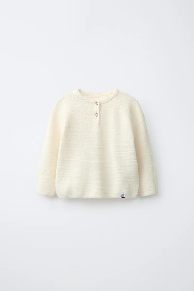 LABEL PURL KNIT JUMPER