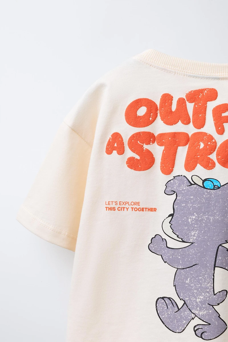 BEAR PRINT T-SHIRT