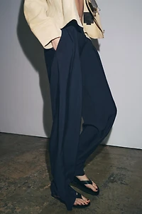 PANTALON FLUIDE PLIS ZW COLLECTION